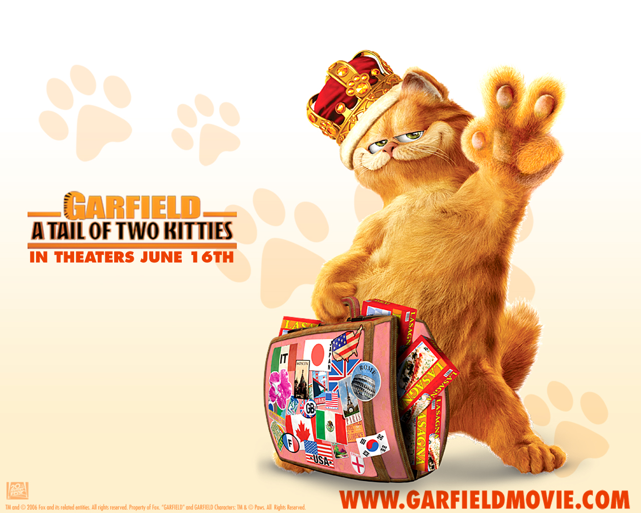 《加菲猫2：双猫记》精美壁纸【lovelily吧】_百度贴吧