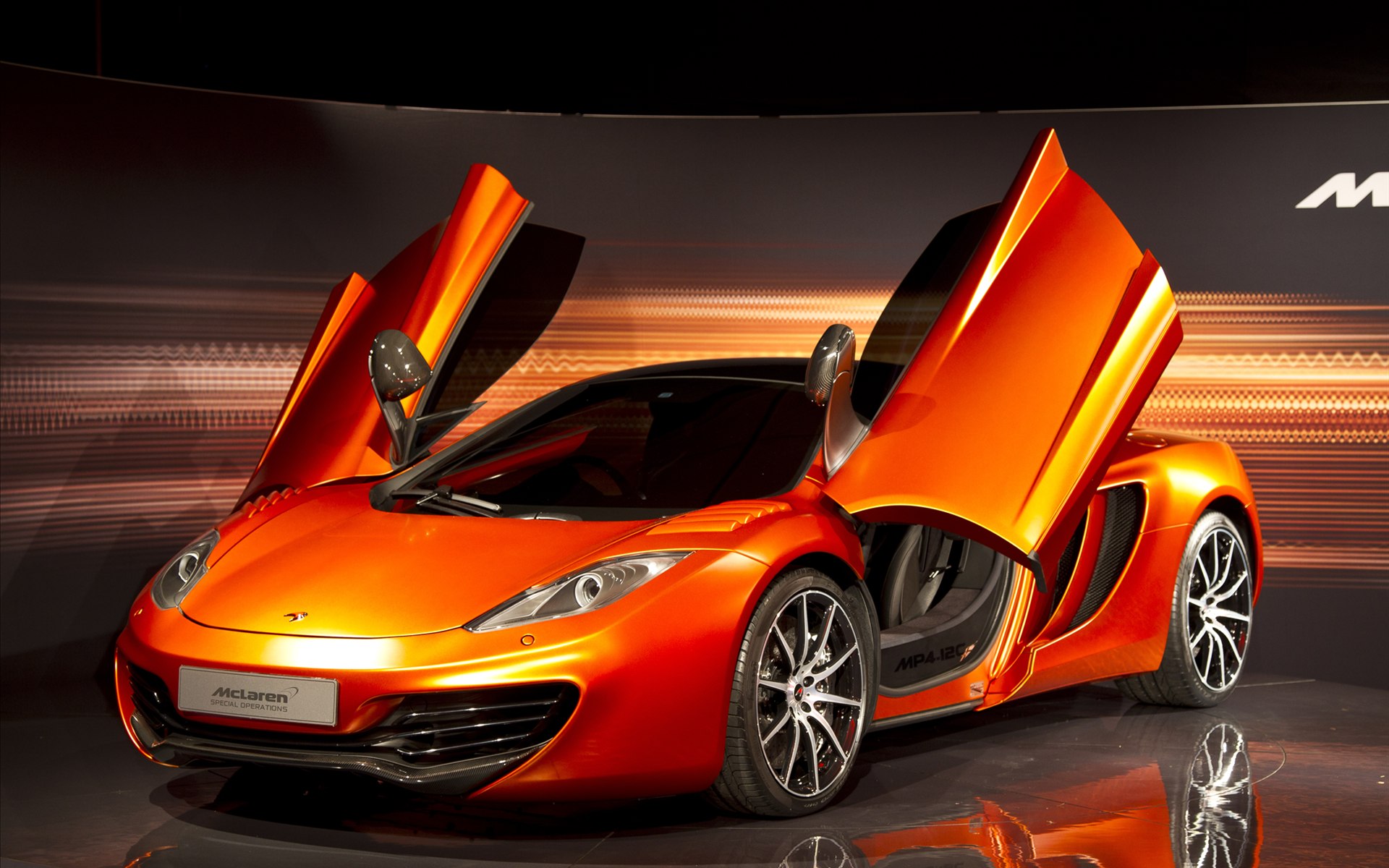 Mclaren MP4 12C Bespoke Edition 2011（迈凯轮超级跑车）(壁纸1)