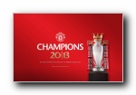曼联2012-2013赛季夺冠纪念壁纸